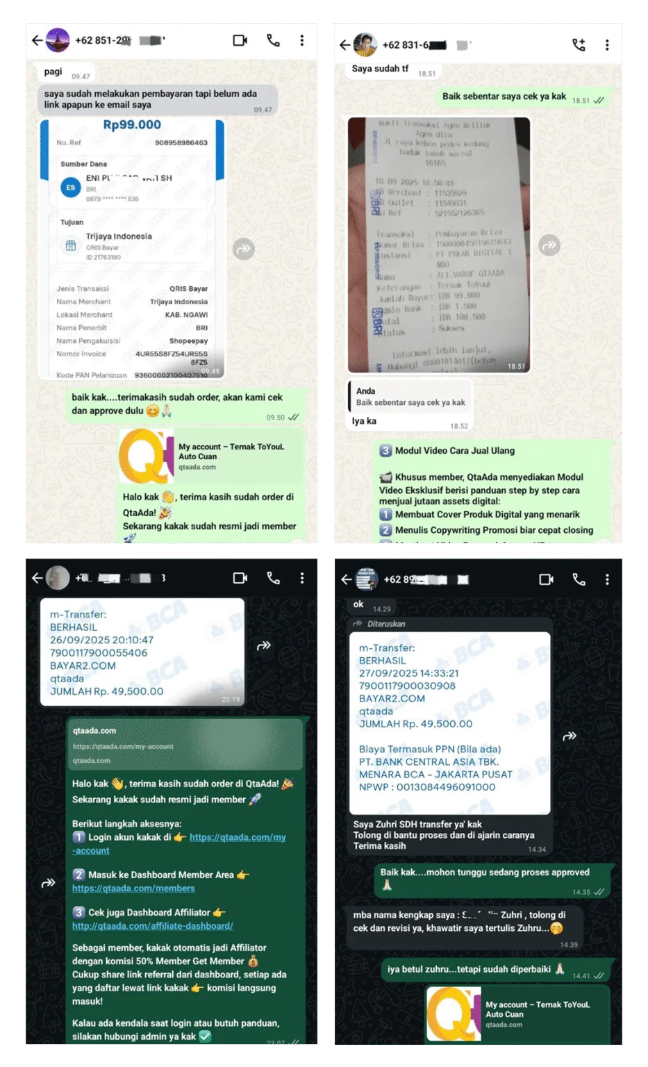 Testimoni Real Chat